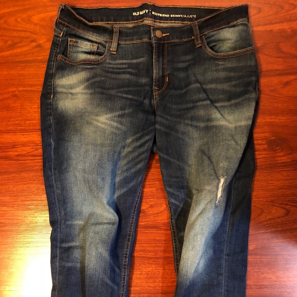 Boyfriend skinny jeans